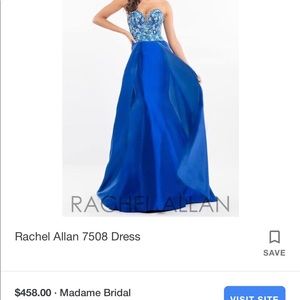 Rachel Allan size 0 - brand new - never worn